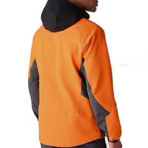 2025 nueva chaqueta Softshell de invierno para hombres a prueba de viento e impermeable con cuello levantado bordado 100% nailon - Product Image 2