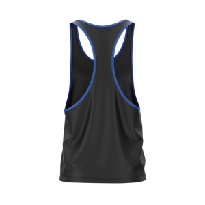 2024 nueva edición hombres logotipo personalizado gimnasio camiseta sin mangas Casual poliéster sin mangas entrenamiento Fitness gimnasio deporte músculo Top - Product Image 6