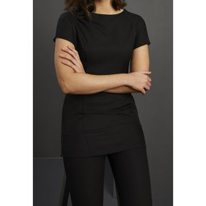 Uniforme de Salón de Belleza y Spa, Transpirable, Impermeable, de Poliéster, Estilo Envolvente, Ropa de Trabajo para Mujer - Product Image 6