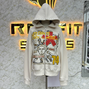 Toutes les couleurs Plus Size New Style Most Demanded Zipper Hoodie Puff Printed Factory Made Cheap Price Hoodies Men Men's Hoodies - Product Image 1