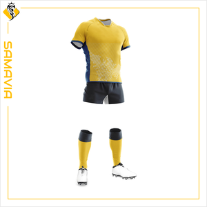 Maillots de football rugby pour adultes de grande taille personnalisés 100% vêtements de sport en polyester avec impression par transfert de chaleur uniformes d'équipe durables - Product Image 5