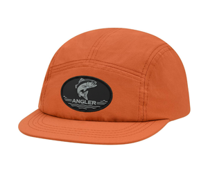 ODM OEM 5 Panel no estructurado Camper sombrero de ala plana de PVC personalizado parche Logo hebilla Camping sombrero para Unisex pesca ciclismo senderismo gorra - Product Image 3
