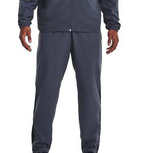 กางเกงวอร์มขายาวแบบลำลองของผู้ชายกางเกงขาบานขาตรงลายทางน้ำหนักเบาแบบกำหนดเองขายส่ง2025 - Product Image 4