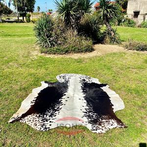ISONZ Natural Cow Skin Carpet Real Hairs Fur Cowhide Rug for Home Decor for Use on Sofa Furniture Handbag Shoes <b>Luggage</b> <b>Belts</b> - Product Image 1