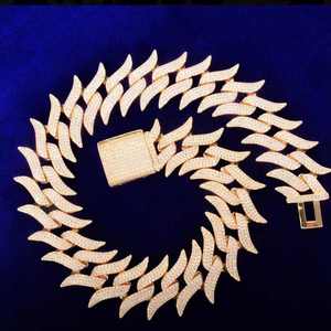 Strong Lock <b>Men</b> Chain <b>Necklace</b> Stainless Steel <b>Gold</b> Color Durable Design - Product Image 4