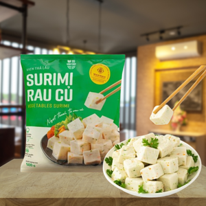 Surimi vegetal buen precio olla caliente congelada ingredientes sabor único aperitivos salados listos para la exportación fabricante de Vietnam - Product Image 6