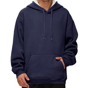 Sudaderas con capucha informales para mujer con hombros caídos para hombre, sudaderas transpirables suaves con logotipo personalizado, sudaderas para mujer con lavado ácido antibolitas - Product Image 1