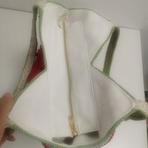 Factory Wholesale 2025 Pure Handmade Crochet Watermelon Shoulder Bag Fashion <b>Vegetable</b> <b>Basket</b> Bag - Product Image 6