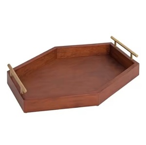 Bandejas rectangulares de madera, diseño elegante y duradero para eventos, catering y suministro de hostelería, bandejas nórdicas de tendencia superior - Product Image 6