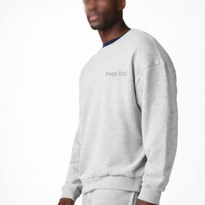 Conjunto Deportivo Unisex al por Mayor, Sudadera de Cuello Redondo y Pantalones Jogger de Felpa, Color Personalizado, Ropa Deportiva, Marca Privada OEM, B2B - Product Image 1