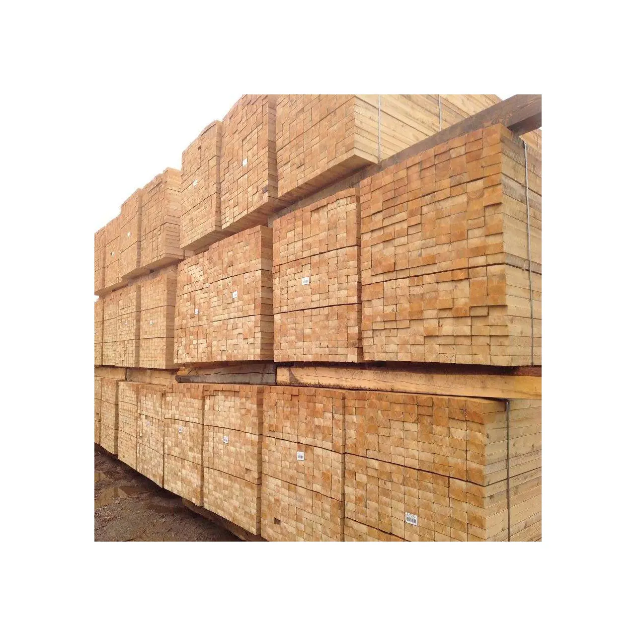 2x6 thông/Vân sam/Sồi/Gỗ Tếch gỗ xẻ cho khung gỗ Lumber