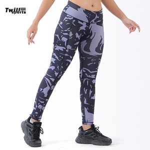 2025 Top Selling Casual High Waist Butt Lift Workout Running Yoga Pants Breathable V-Shape <b>Tight</b> Gym Yoga Leggings for <b>Winter</b> - Product Image 5