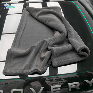 Serviette de séchage pour voiture à prix de gros, 1400 g/m², en microfibre à tissage nano, séchage rapide, pour le nettoyage de voitures et de vélos - Product Image 2
