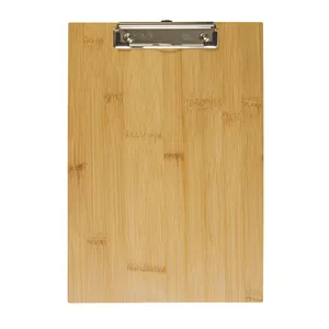 Portablocco in Bambù A4 Personalizzato, Supporto per Blocco Note su Misura per Merchandising - Product Image 2