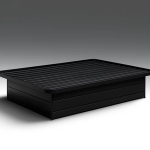 Heavy Duty Hotel Platform Base Bed Frame | Steel Construction <b>Mattress</b> Foundation for Hotel, Hostel & Commercial Use - Product Image 1