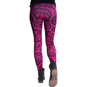 Wholesale Adults <b>Leggings</b> Sublimated Yoga Wear 100% <b>Polyester</b> / Spandex Sustainable Yoga Pants - Product Image 2