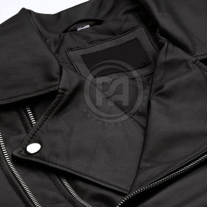 Custom Made Design Solid Color Breathable <b>Men</b> Winter <b>Jacket</b> Streetwear Hot Sale Reasonable Price <b>Men</b> <b>Leather</b> <b>Jacket</b> - Product Image 4