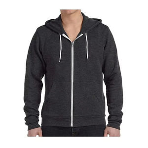 Boxy เสื้อฮู้ดมีซิปสำหรับผู้ชาย, เสื้อฮู้ดมีซิปโอเวอร์ไซส์ผ้าคอตตอน100% 400gsm - Product Image 4