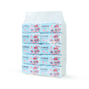10 packs Wholesale Soft Smooth Customized Logo 100% Virgin Pulp <b>Tissue</b> 3 Ply for Household/Hotel/Office Facial <b>Tissue</b> - Product Image 3