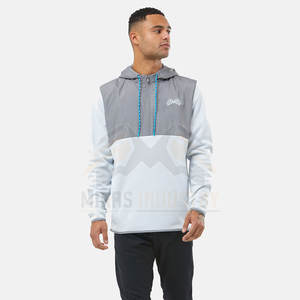 Sweat-shirts d'hiver pour hommes de haute qualité, logo personnalisé, poche, séchage rapide, respirant, polaire, motif uni, teinture unie, vente en gros - Product Image 3