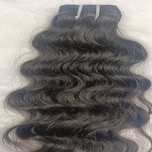 ผมต่อผมมนุษย์บริสุทธิ์เรมี่อินเดียสำหรับต่อผมหยิกสำหรับสาวๆ - Product Image 1