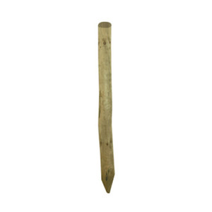 Pali Tondi in Legno Trattato e Impregnato per Recinzione/Staccionata/Steccato, Diametro cm 6, Altezza cm 300h - Product Image 1