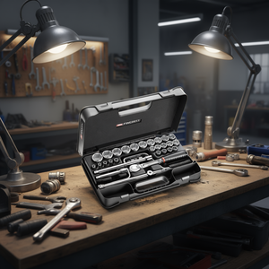 Juego de Llaves de Tubo Facom de 1/2'' Métricas de 6 Puntas, Juego de Herramientas de 30 Piezas - Product Image 3