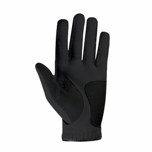 Gants de golf professionnels de haute qualité en cuir de cabretta respirant avec logo en caoutchouc personnalisé pour hommes - Product Image 2