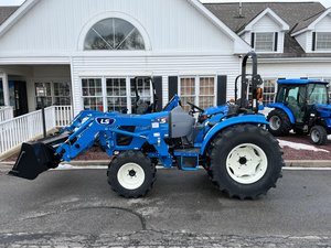 Tracteur LS MT345E/HE de haute qualité et abordable – 45 CV avec chargeur frontal et pelle arrière, bleu, 4x4, diesel, machine agricole utilitaire - Product Image 4