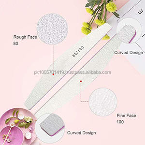 Lime à ongles double face en acier inoxydable avec échantillon gratuit remplaçable - Product Image 4