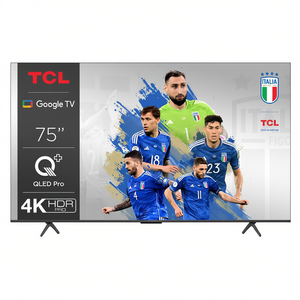 2024 Aluminum Frame 75-Inch LED Smart QLED TV 4K Ultra Definition Television with Premium Design - Product Image 2
