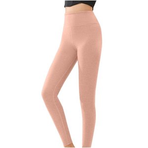 Leggings minces modaux XL à 8XL pour femmes Pantalon extensible à la cheville de couleur unie pour les entraînements d'été Logo sur la taille Base amincissante - Product Image 3