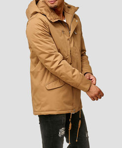 Veste d'hiver, doudoune avec col en fourrure, doudoune matelassée pour homme, vente en gros - Product Image 2