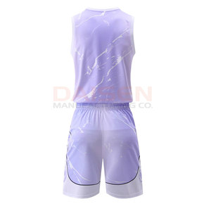 Vêtements de basket-ball de qualité supérieure en polyester, impression par sublimation, vente chaude - Product Image 3