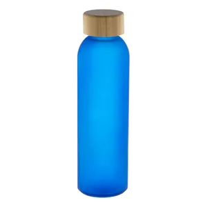 Botella de Agua Ecológica de Vidrio y Bambú Cloody, Accesorios Verdes para Bebidas - Product Image 1