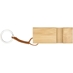 Supporto per Telefono e Portachiavi in Bambù Bosona, Accessorio in Legno Resistente dal Design Elegante - Product Image 5