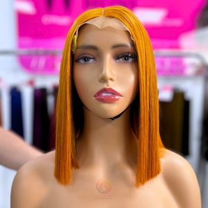 Fermeture perruque Vietnam gros Double dessiné court os droit cheveux perruques 100% Remy cheveux humains bruts de bonne qualité - Product Image 3