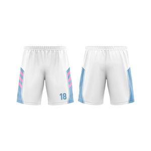 Short de compression 7v7 imprimé logo OEM à la mode pour hommes couleur unie vêtements de fitness en matériau flexible pour l'exercice d'été - Product Image 6