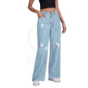 Relaxed <b>Women</b> Baggy <b>Jeans</b> Soft Fabric <b>Women</b> Baggy <b>Jeans</b> Custom <b>Women</b> Baggy <b>Jeans</b> For Daily Comfort Wear - Product Image 2