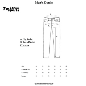 2025 gros personnalisé hommes crayon pantalon haute rue solide décontracté Denim Stretch jean grande taille - Product Image 5