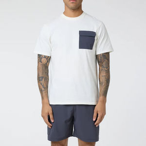 Ensemble de t-shirts de qualité supérieure pour hommes dernier style à prix abordable Ensemble de t-shirts courts respirants et légers avec fabrication sur mesure - Product Image 1