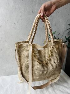 Bolso bandolera rafia tejido natural - Product Image 5