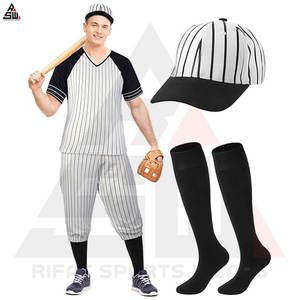 Nouveaux ensembles d'uniformes de baseball imprimés respirants avec étiquette personnalisée en gros-Couleurs et logos personnalisés de conception professionnelle - Product Image 4