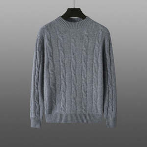 Ropa de Invierno de Diseño Personalizado y Combinación de Colores para Hombre, Suéter Masculino de Alta Calidad al por Mayor 2025 - Product Image 3