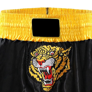 Shorts de MMA et Muay Thai de haute qualité, respirants, à séchage rapide, taille élastique, design personnalisé disponible, shorts d'arts martiaux pour hommes - Product Image 4