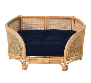 Lit pour animaux de compagnie en rotin naturel Durable et écologique du Vietnam - Product Image 5