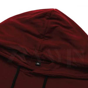 Respirant hommes entraînement à capuche débardeurs musculation Muscle coupé t-shirt sans manches Gym Hoodies - Product Image 6