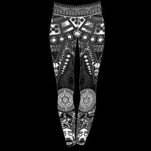 Leggings Deportivos de Cintura Alta para Mujer, Pantalones de Fitness Tejidos para Yoga, Antibacterianos y Transpirables, Spandex/Poliéster - Product Image 4