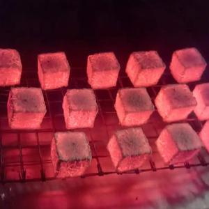 Briquetas de carbón Shisha Cube de la mejor calidad, materia prima de cáscara de coco para uso en cachimba - Product Image 1