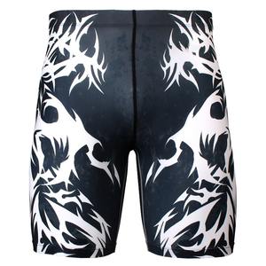 Short d'entraînement de fitness pour hommes, short de compression de sport, de course à pied et de gymnastique, short de compression d'été décontracté à impression personnalisée pour hommes - Product Image 1